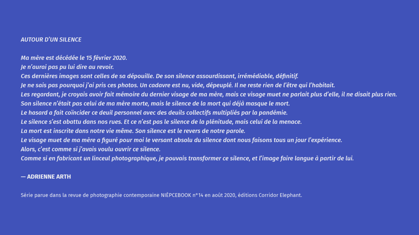 Autour du silence — Adrienne Arth